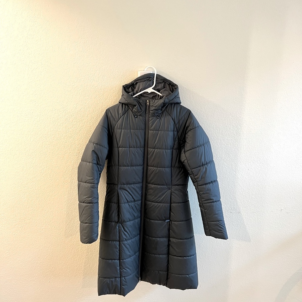 Patagonia Down Long Puffer Jacket, Size Medium